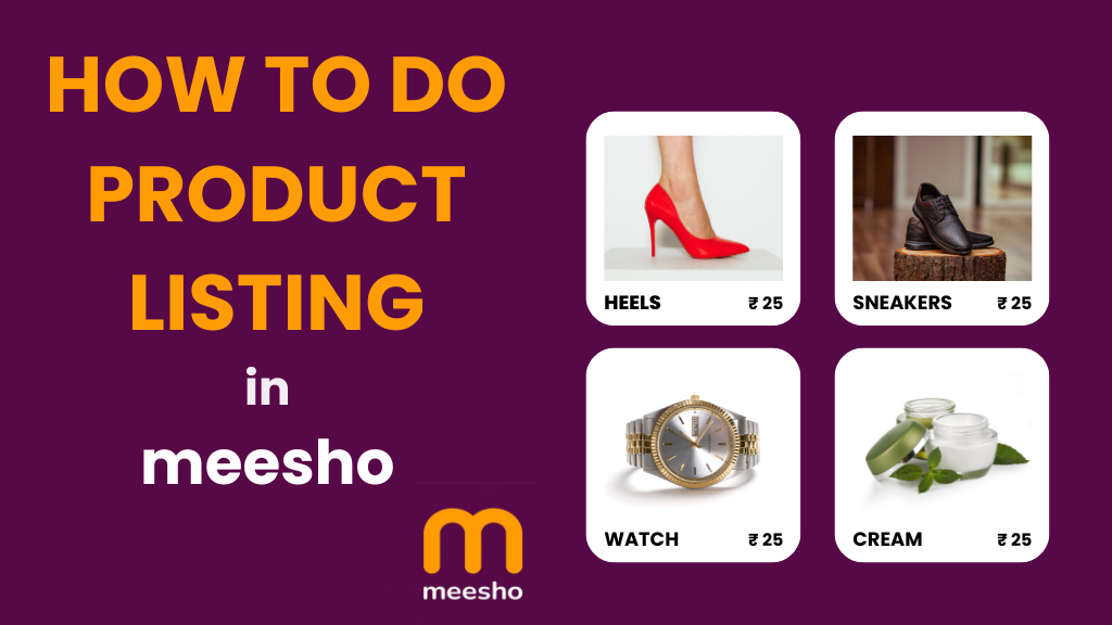 Product Listing in Meesho