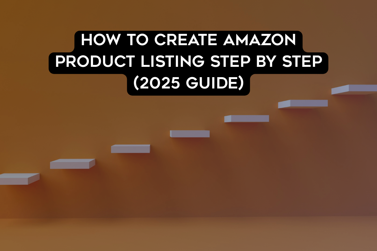 amazon product listing step by step